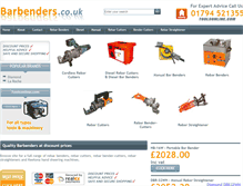 Tablet Screenshot of barbenders.co.uk